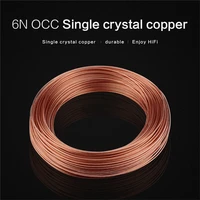 audio line hifi upgrade wire speaker cable 0 20 50 7511 522 5 square 6n occ single crystal copper for power amplifier