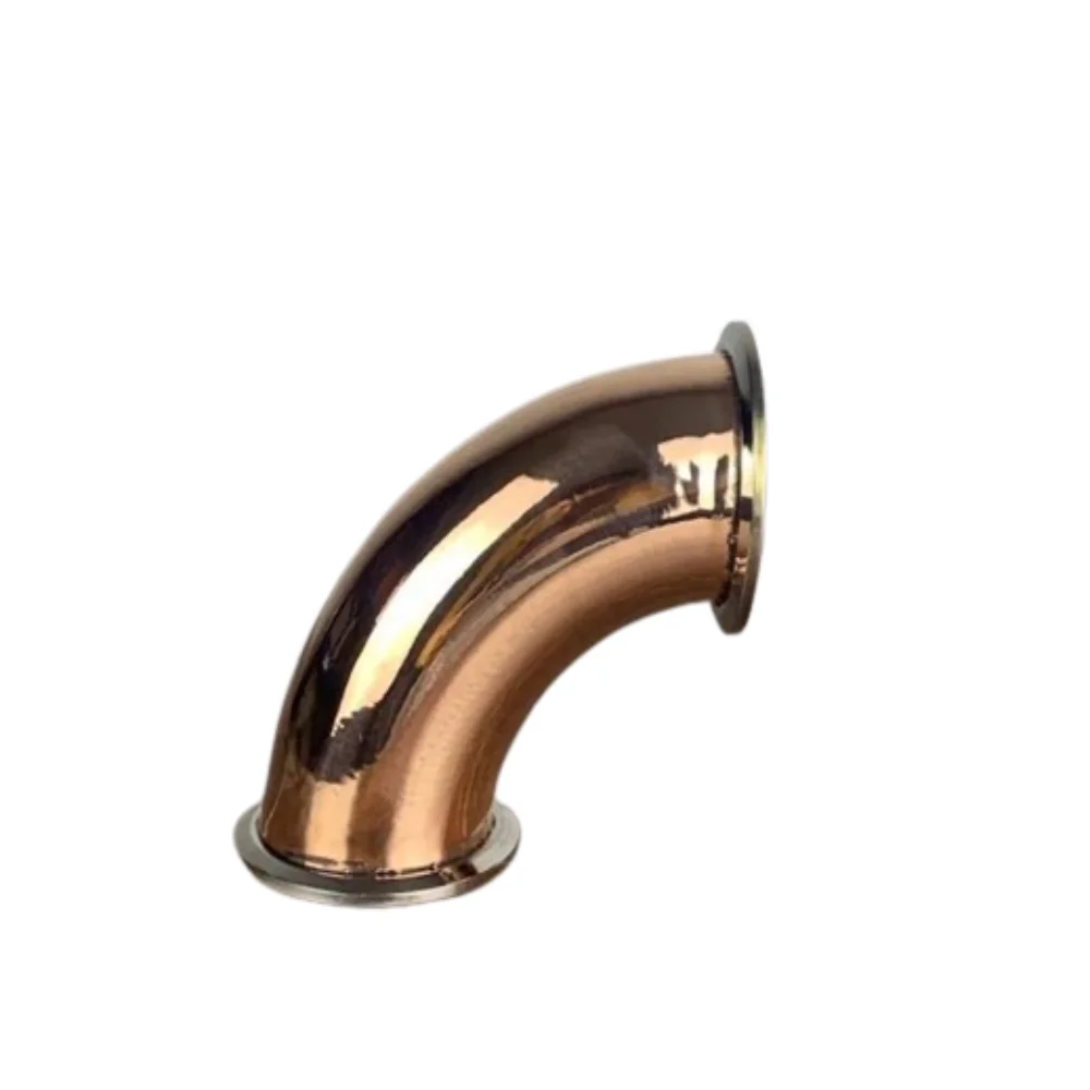 Зажим 4 дюйма (102 мм) od119мм медный Колено 90 градусов подходит для домашнего