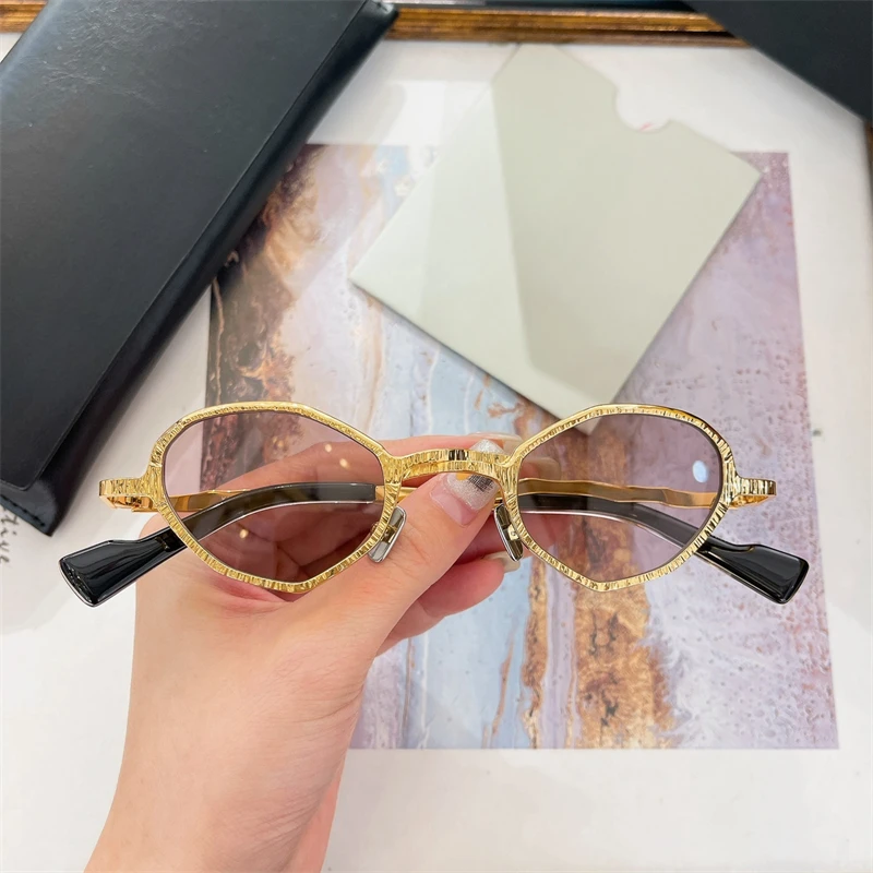 Маленькие солнцезащитные очки Z20 с овальным сердечником дизайнерские из