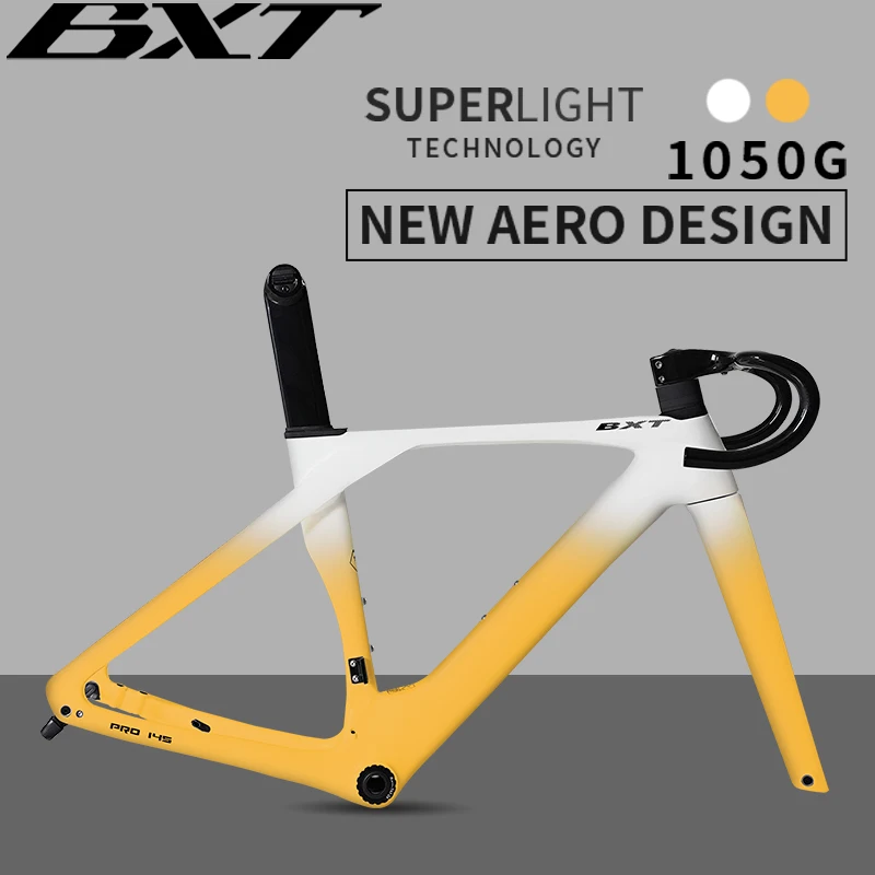 Фото Дисковый тормоз BXT с карбоновой рамой Max 700*32C AERO, рама шоссейного велосипеда BSA T47, полный внутренний трос с рулем DI2 №2