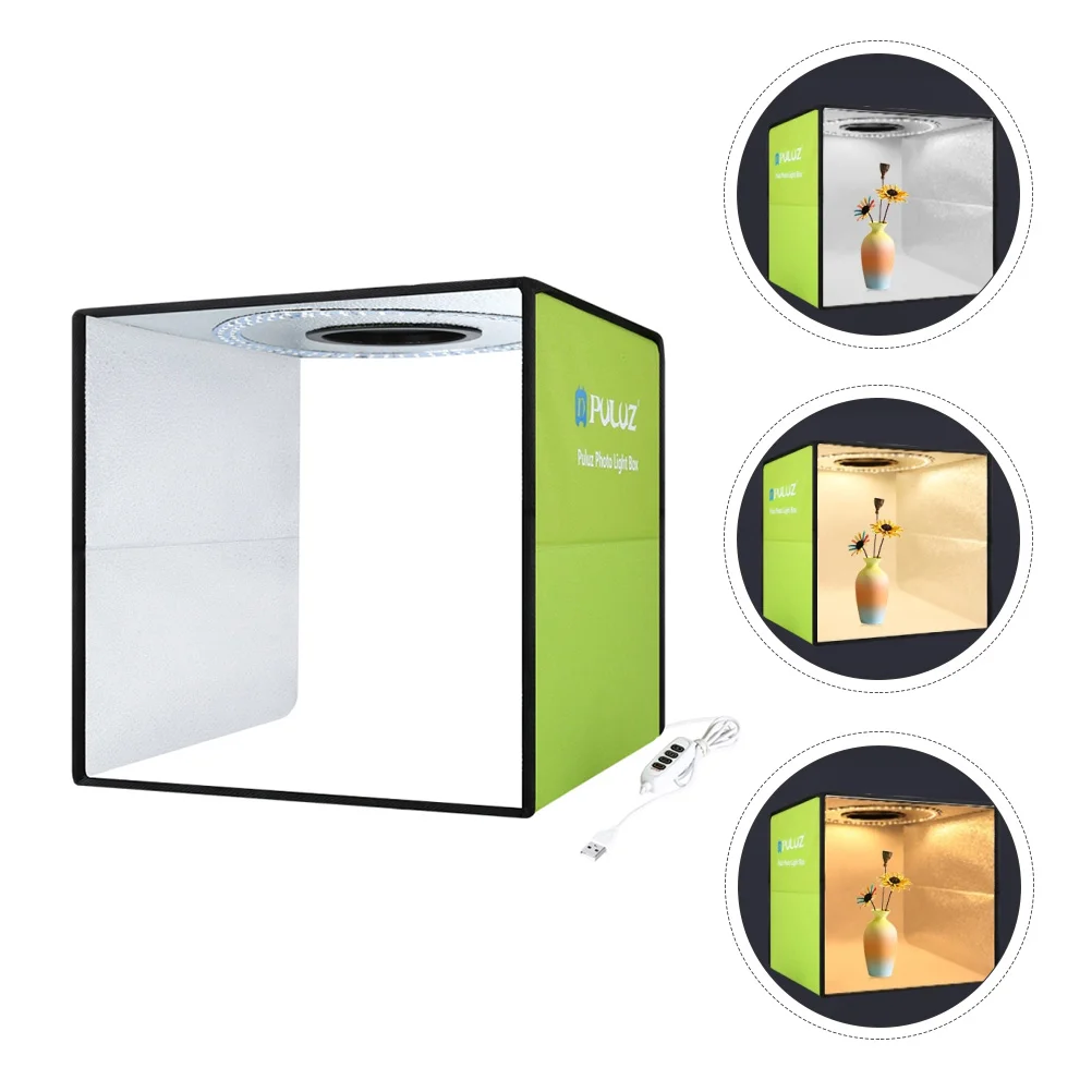 

1pc Pictures Photo Box with Lights Photography Light Box Light Box Lightboxjavascript:void(0) Photo Booth