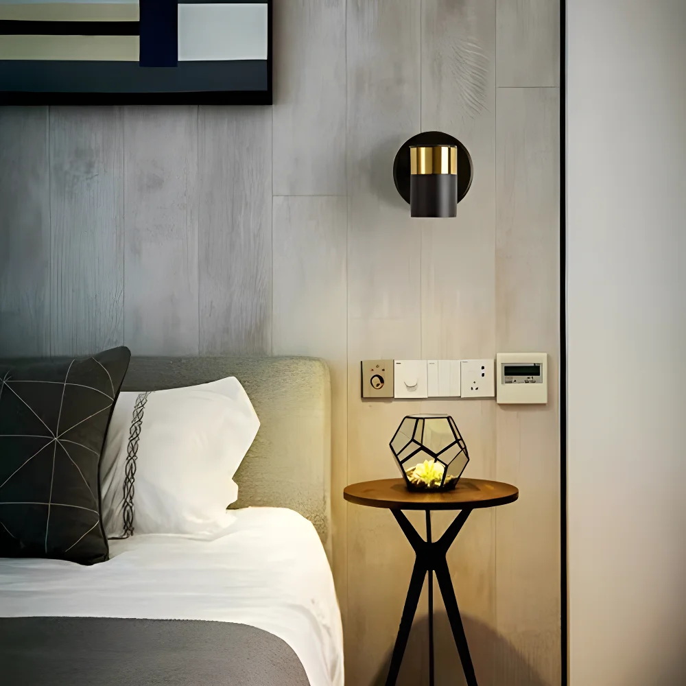 

Modern Indoor Led Bedside Wall Lamp Nodic Style Folding Rotation For Home Hotel Bedroom Living Room Reading wall Lamp Sconces