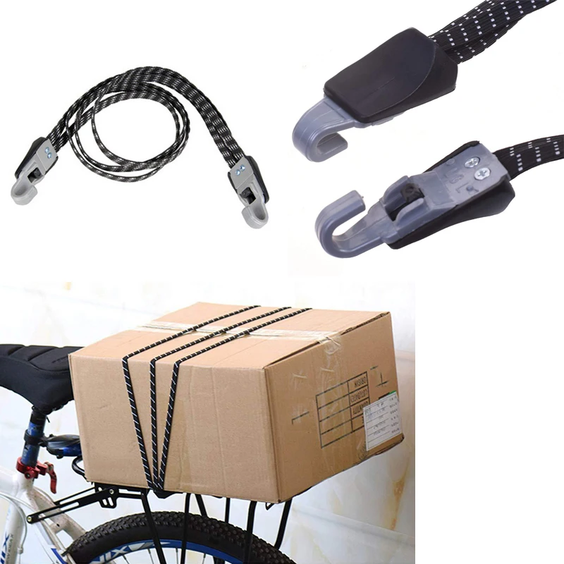 

Roof Rack Fixed Rope Motorcycle Bicycle Luggage Rope Mountain Bike Elastic Straps Cord Hooks Strong Elasticity