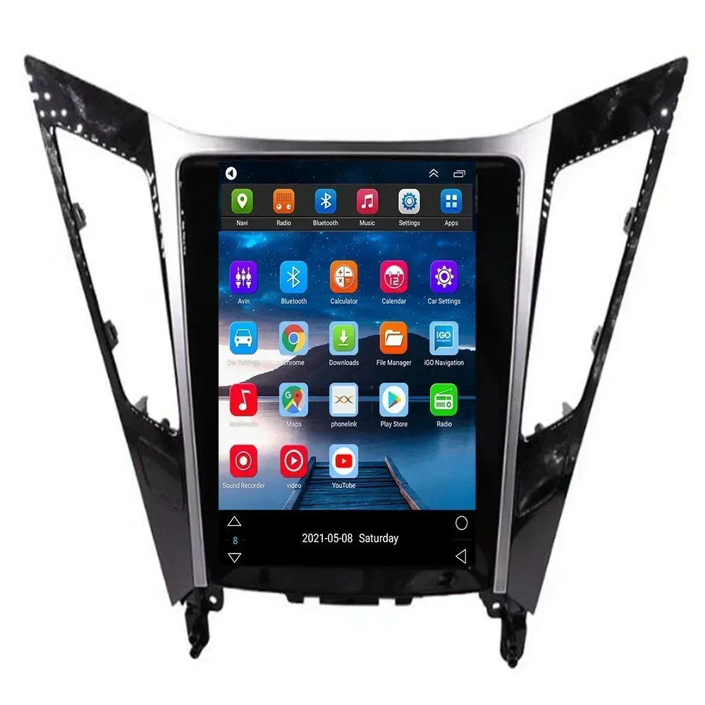 Для Hyundai Sonata 8 YF 2.0L и 2.4L 2010 2011 2012 2013 2014 2015 Android 13.0 автомобильный радиоприемник