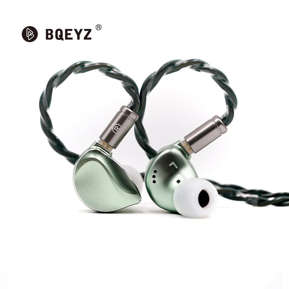 Фото BQEYZ Seasonal Series WINTER II IEM Игровые проводные наушники HiFi с медным кабелем 3 в 1 №2