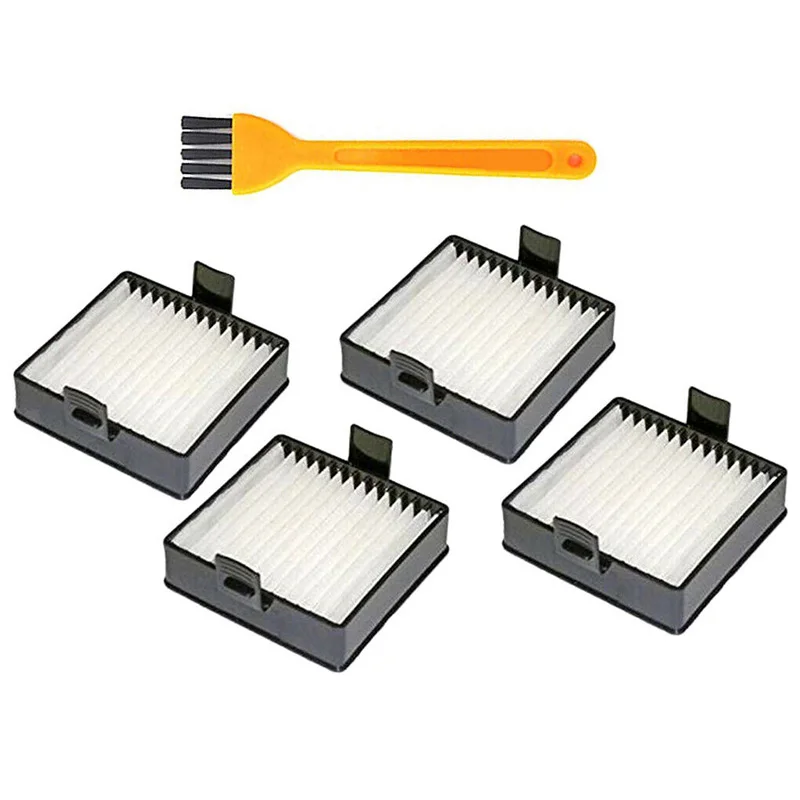 4Pcs HEPA Filter Replacement For Ryobi P712 P713 P714K Vacuum Cleaner Accessories With Cleaning Brush