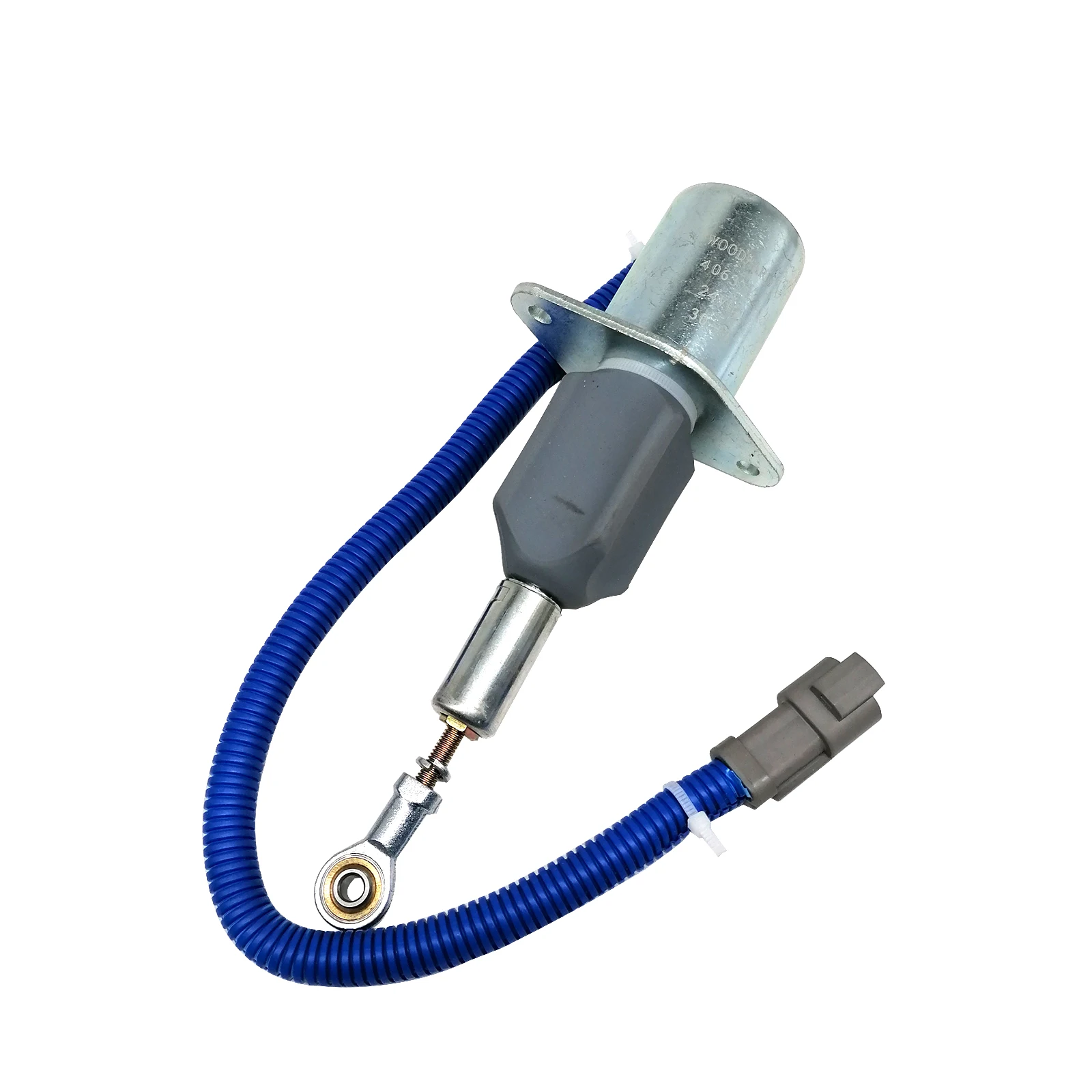 

TOPVELSUN Fuel Shutdown Solenoid 4063712 6743-81-9141 24V Compatible with Cummins 6CT 8.3L Fits for Komatsu PC300-7 PC360-7