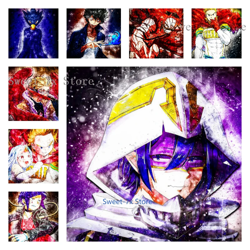 

Anime Figure My Hero Academia Canvas Painting Art Nordic Posters and Prints Wall Pictures for Living Room Decoration Frameless