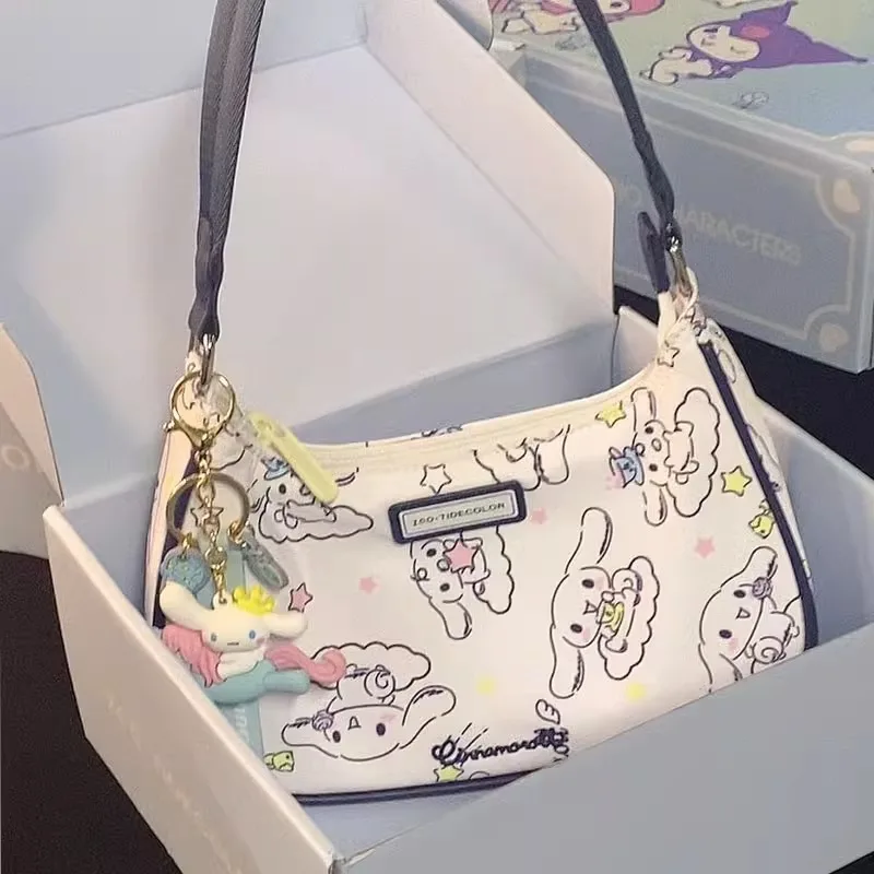 

Sanrio Cute Cartoon Pattern Handheld Shoulder Bag For Girlfriend Best Friend Child Keychain Pendant Holiday Anniversary Gift