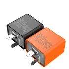 Универсальный мотоциклетный 2-контактный светодиодный поворотный индикатор 12 В, поворотный индикатор, регулируемое частное реле, аксессуары для мотоциклов