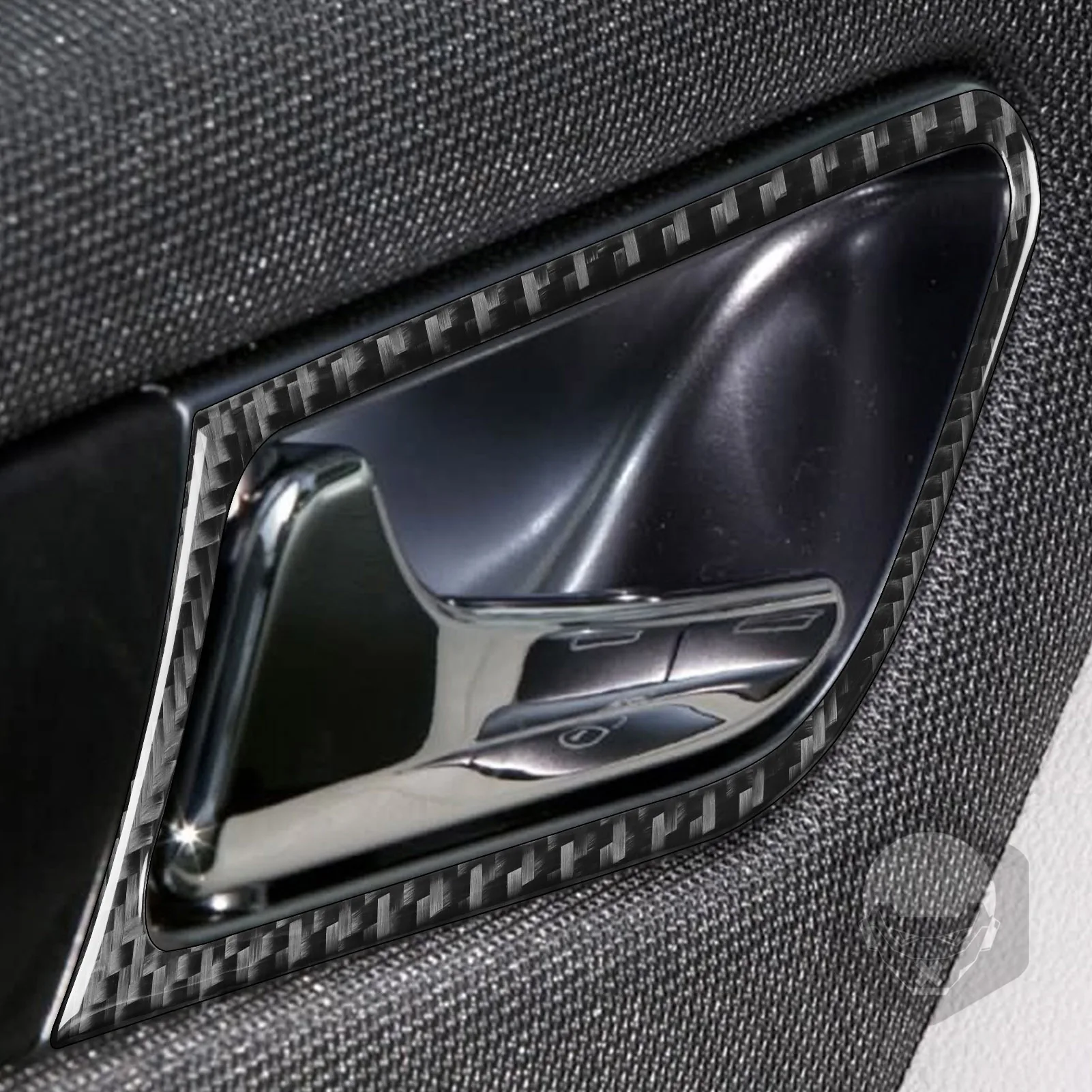 Для Benz B Class W245 2005-2011 дверной переключатель из углеродного волокна панель отделки