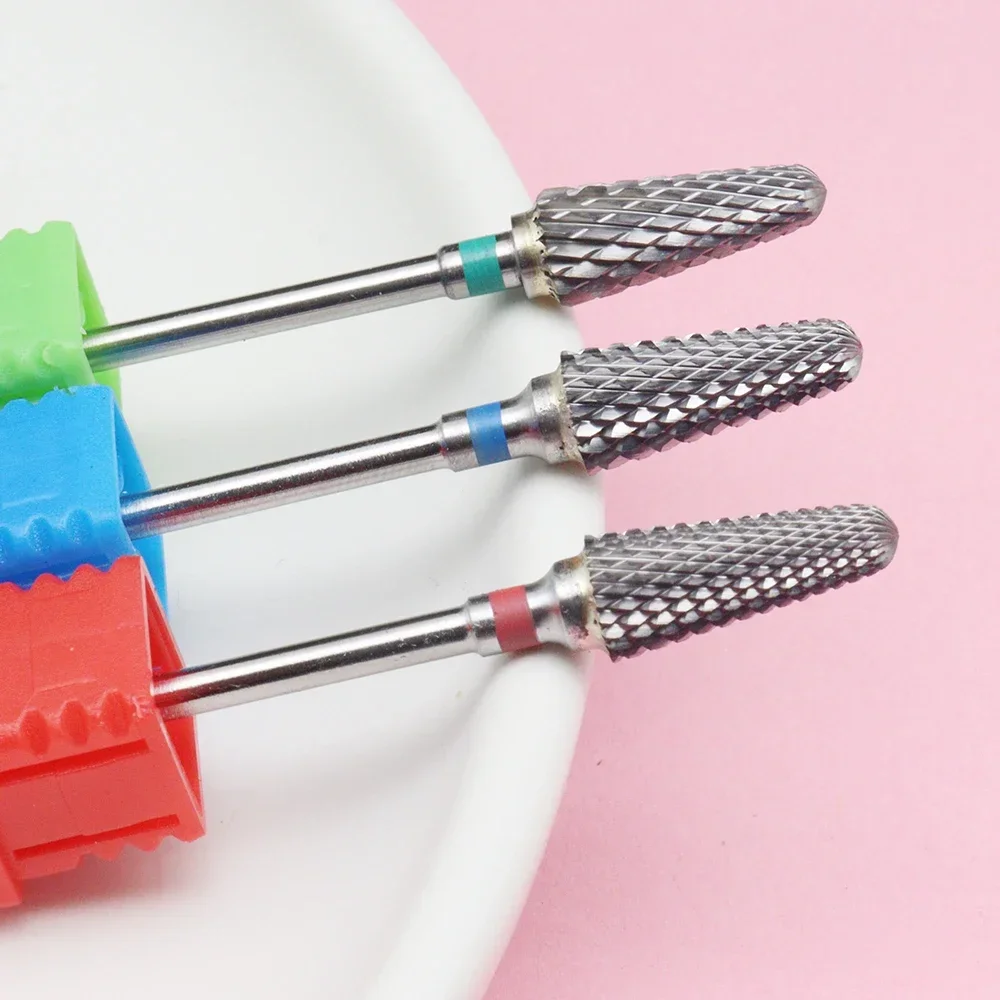 1 шт. сверло из карбида вольфрама для ногтей L0515 насадки удаления геля маникюра