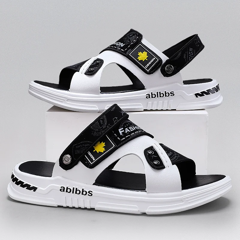 

Men's summer sandals and slippers Men's driving sandals adult platform sandals outdoor non-slip open-toed dual-purpose slippers
