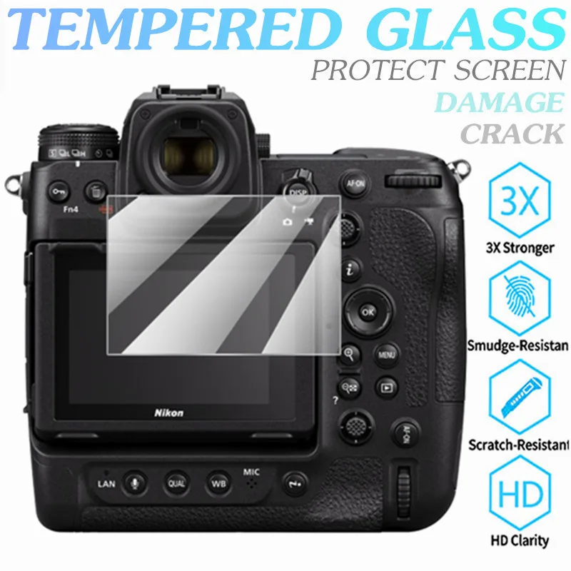 

Фотопленка из закаленного стекла для цифровой камеры Nikon Z9 3 дюйма HD устойчивая к царапинам стеклянная пленка с защитой от повреждений и тре...