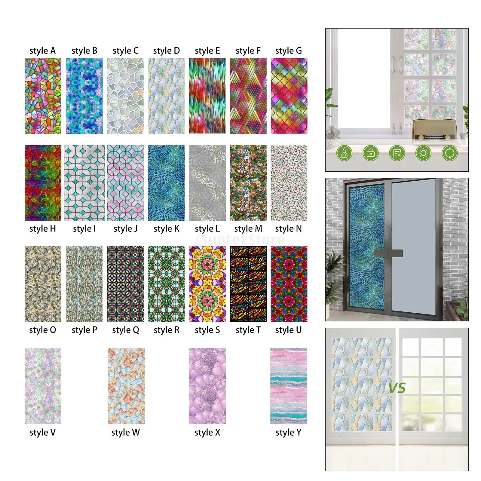 

3D Наклейка на окно и стекло для конфиденциальности, настенная наклейка, светоотражающие жалюзи, светоотражающие тени для гостиной