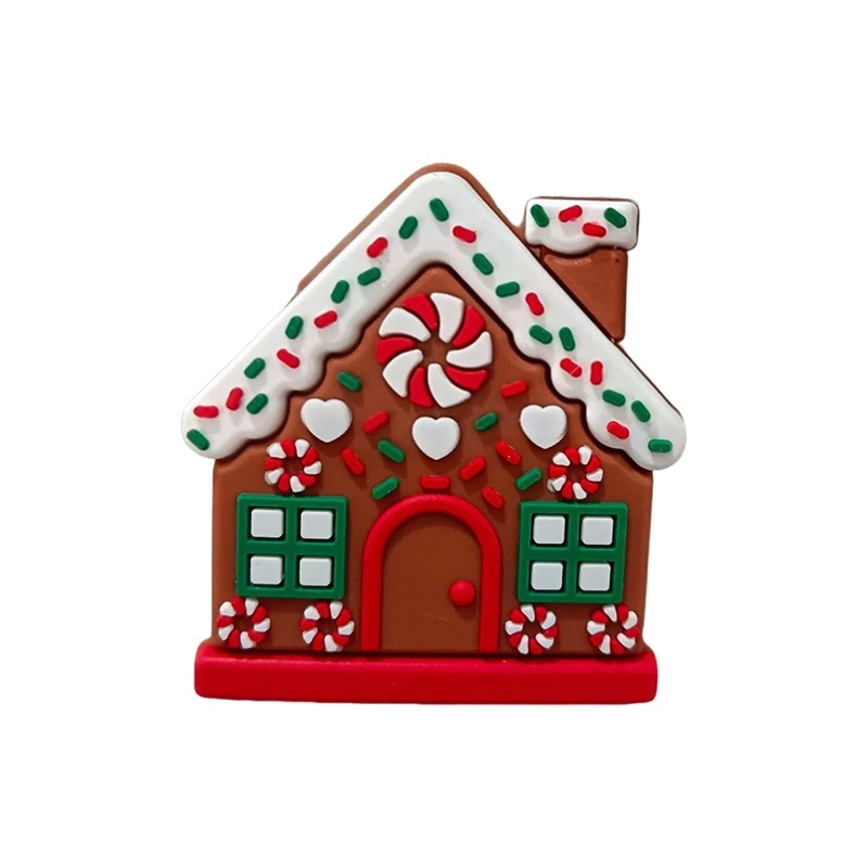 

Декоративные накладки на ручки в форме пряничного дома