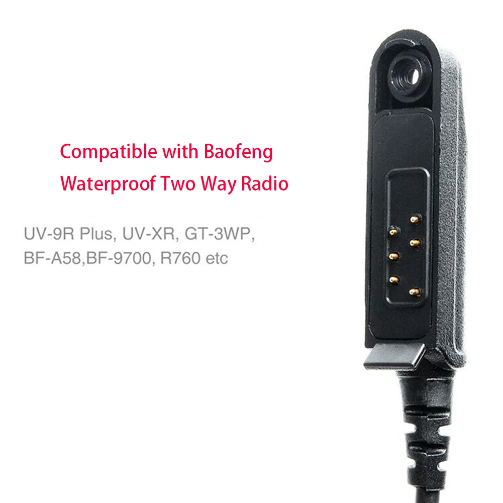 Для Baofeng UV-XR UV-9R PLUS/Pro BF-9700 A-58 рация plus 9R Pro водонепроницаемый плечевой динамик