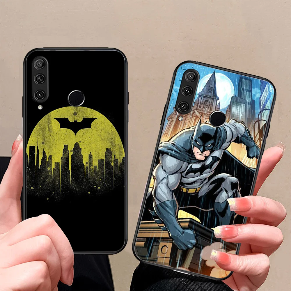 Чехол F-6 Batman для Huawei P30 Mate 20 Lite Y8S P20 Y9 Y6 Y9A Y7 Y9S Pro Prime Nova 5T