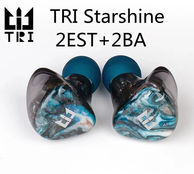 TRI Starshine 2 электростатический привод + 2BA единицы HIFI наушники-вкладыши с монитором