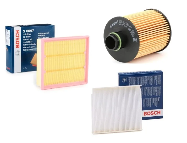 

Bosch Fiat Doblo 1.6 JTD Multijet Filter Set 2010-2015