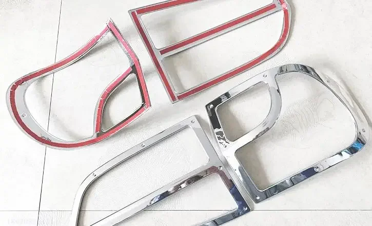 

Хромированная крышка заднего фонаря из 4 предметов для Hyundai H1 SVX Starex 2000-2003, рамка сигнальной лампы, крышка заднего фонаря, старый или новый дизайн