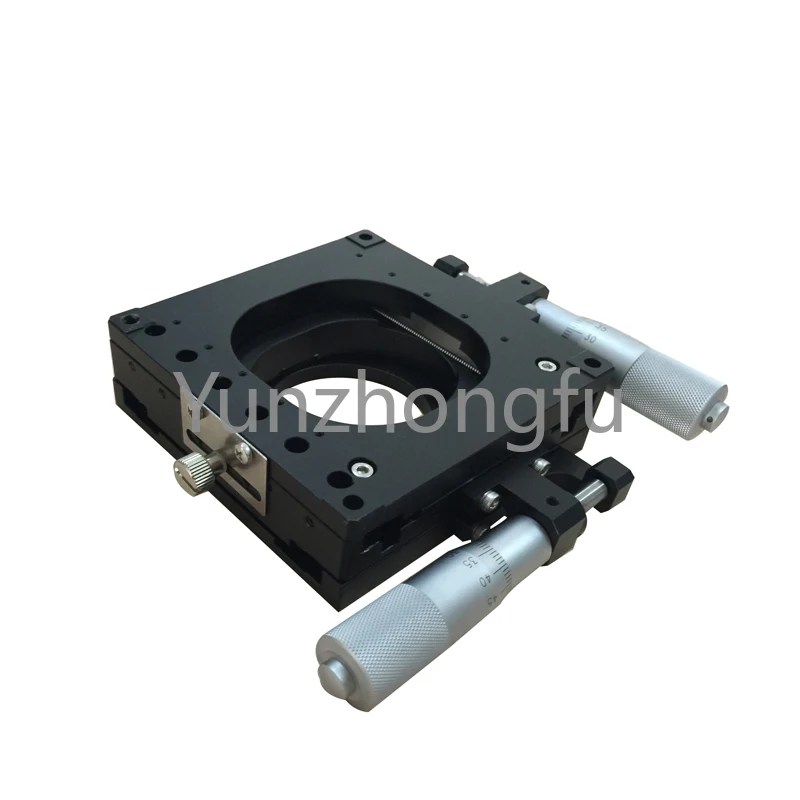 

PT-XY125 ,Hollow Platform,XY translation stage,,Optical Sliding Table, +/-12.5mm Travel