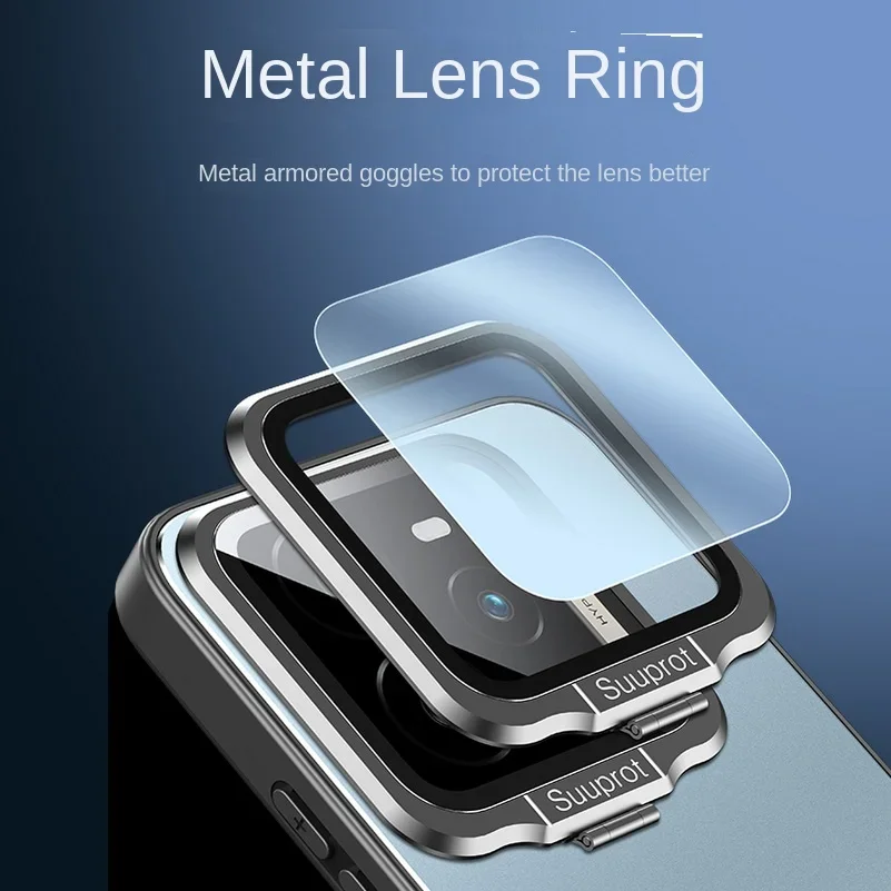 Металлический держатель для камеры Realme GT 7 Pro 6T GT7 GT6 T NEO 6 SE 13 12 + противоударный