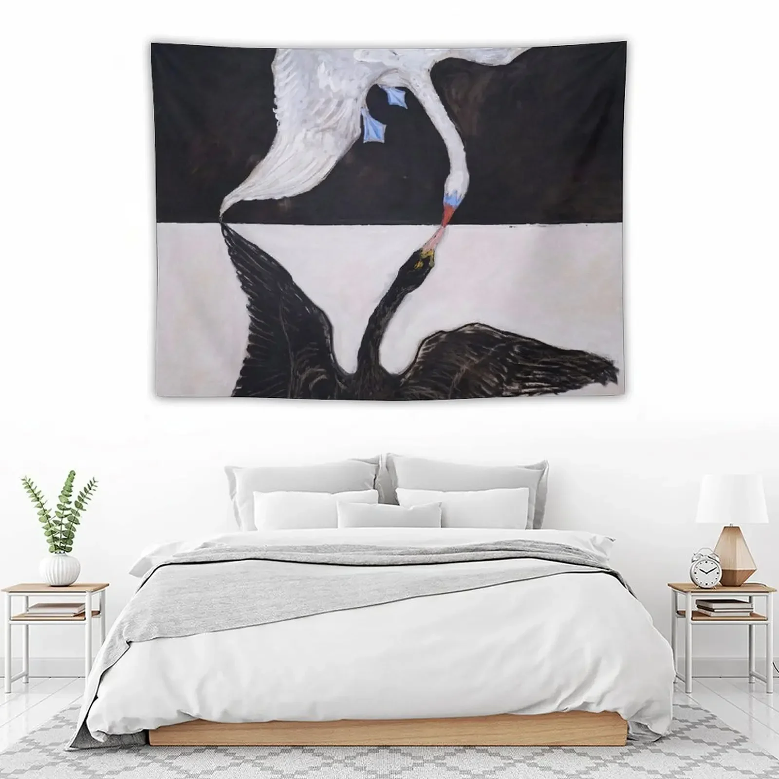 Хилма а Клинт Лебедь No. 01 групповой гобелен IX-SUW для спальни декоратор комнаты