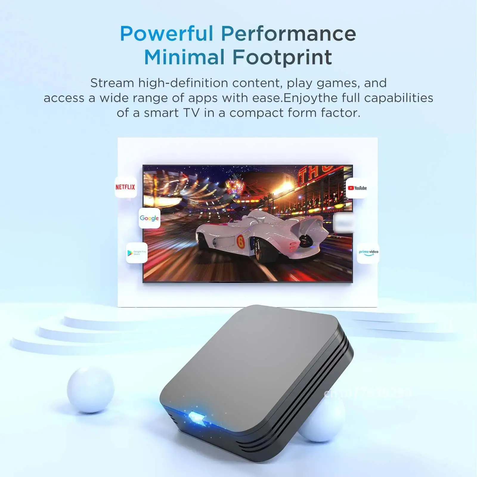 Android 10.0 TV Box Allwinner H313 Quad Core 4K HDR Mini Game Stick 2.4G WiFi 1G 8G 2G 16G Медиаплеер Smart Set Top