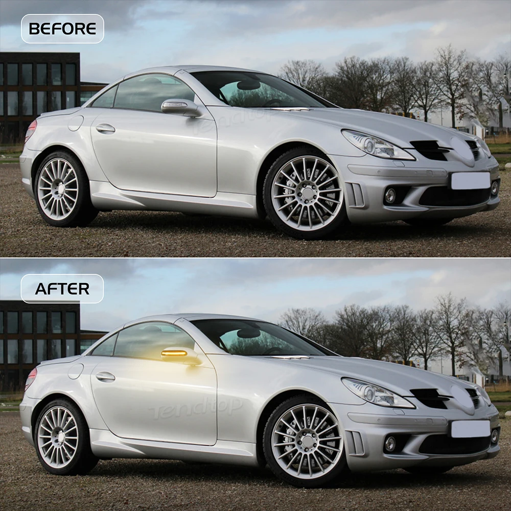 Динамический индикатор бокового зеркала мигалка светодиодный указатель