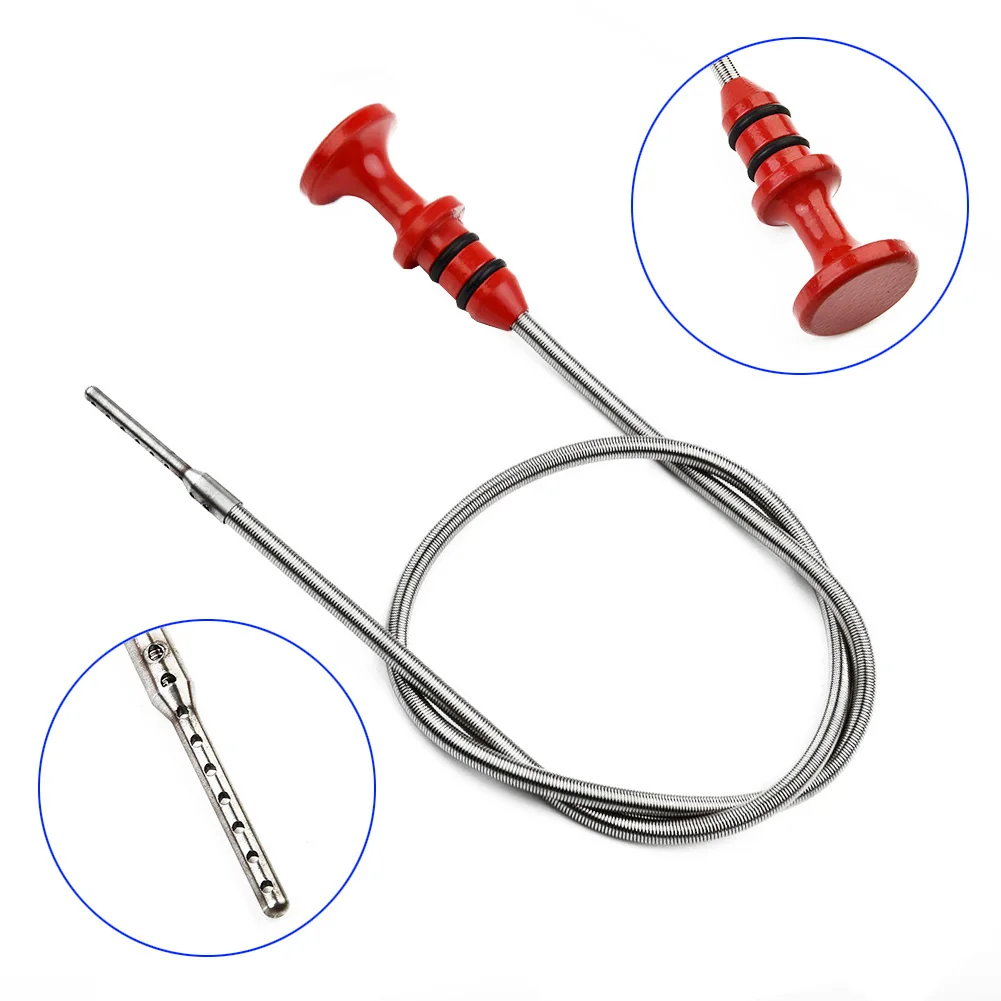 

Vehicles Engine Oil Dipstick 1143758597007 61cm Aluminum + Plastic Car