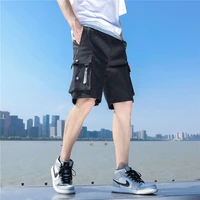 cargo shorts men summer casual multi pocket shorts 2022 mens joggers short trousers mens thin breathable large size 4xl x123