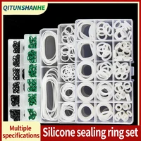 o ring silicone nbr vmq fkm gasket rubber ring set box ring repair kit faucet seal valve waterproofer oil resistant gasket kit