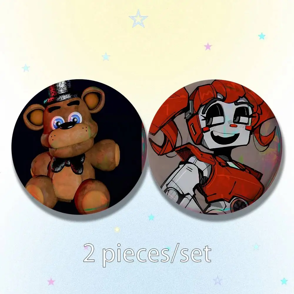 Значки-броши Circus Baby Freddy FNAF 25 мм, 75 мм, 44 мм, 58 мм, 32 мм для аксессуаров (art.: 3920dcbc63564) - 3920dcbc63564