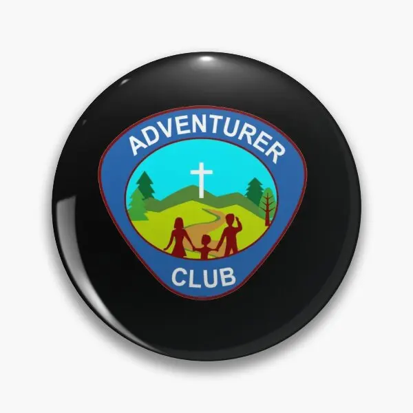 Мягкая булавка на пуговицах Adventurer Club для пожилых женщин подарок любимых лацкан