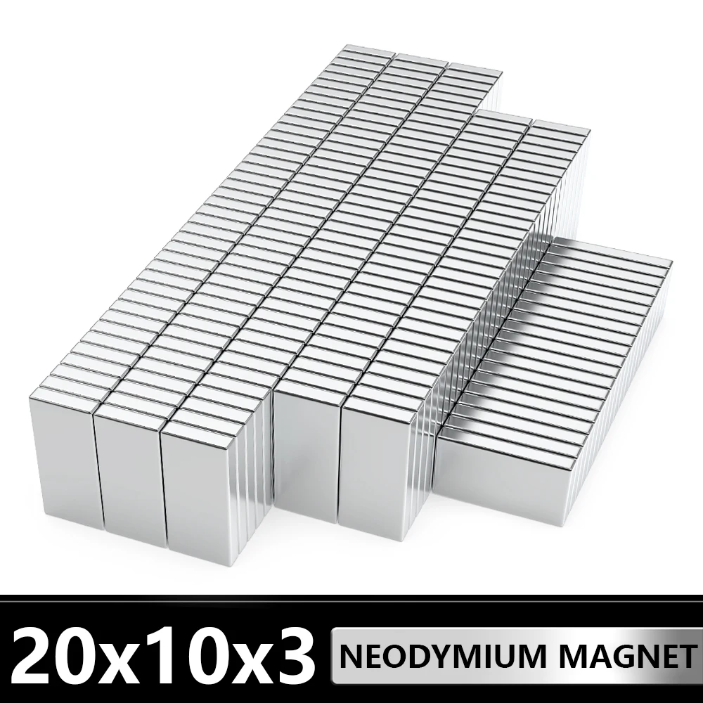 2 ~ 300 шт. блок-магнит 20 мм x 10 3 N35 NdFeB супер мощные неодимовые магниты сильные