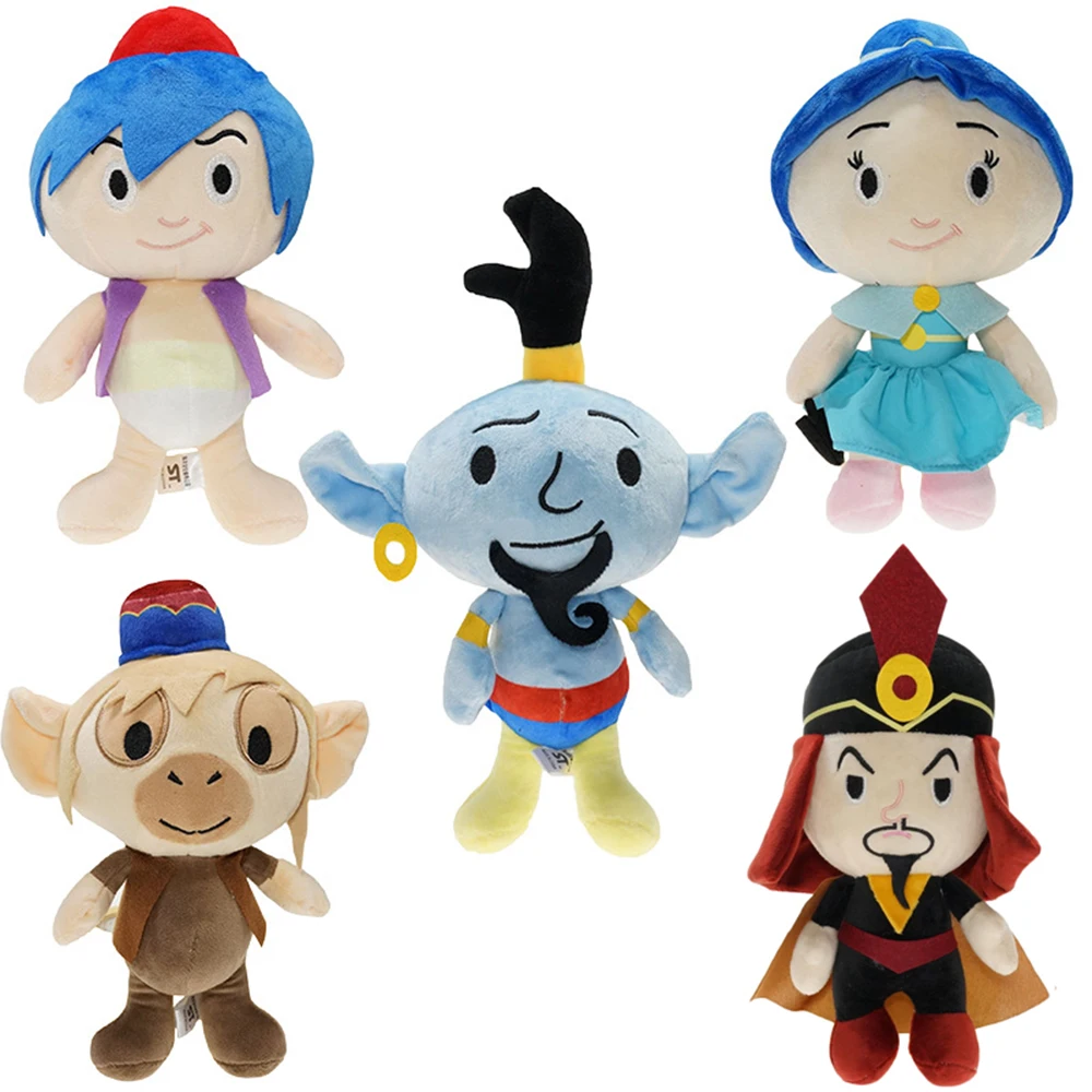 

1/3/5pcs Aladdin And The Magic Lamp Plush Doll Jasmine Jafang Plushie Toy Abu Stuffed Animal Gift for Kid Baby Children Birthday