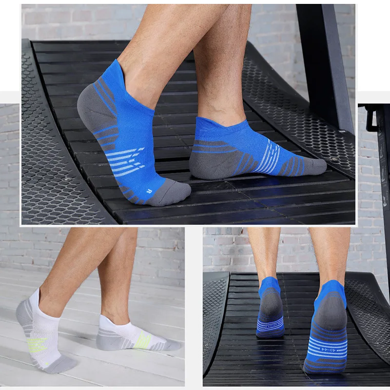 Sports Socks Low Professional Running Socks Man Towel At The Bottom Of Badminton Sports Socks Female Marathon Short Socks