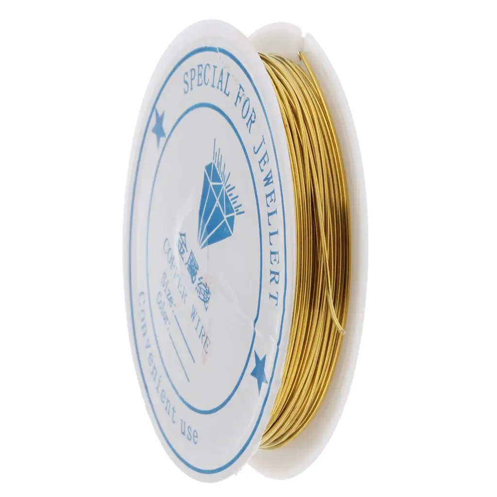 

Copper Wire Beading Jewelry Thread String Bracelet Necklace DIY Jewelry Making