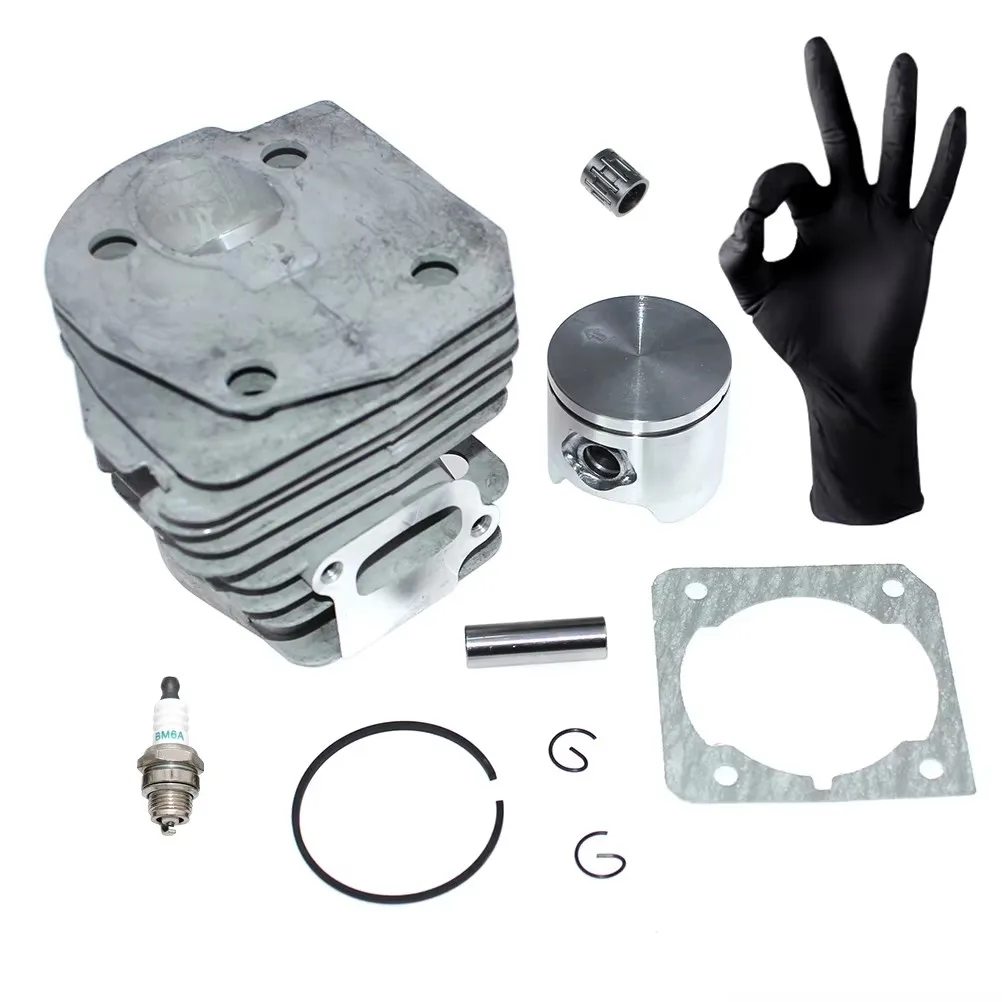 Комплект поршня цилиндра с большим диаметром 45 мм для бензопилы Jonsered CS2147 CS2147EPA