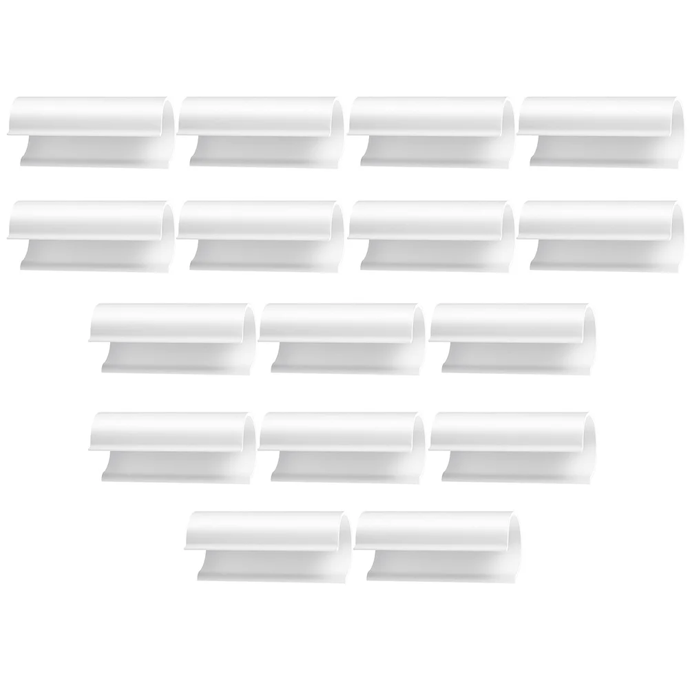 

16 Pcs Greenhouse Tube Clips Film Plastic Plants Accessories Tarp Clamps Farm Pipe