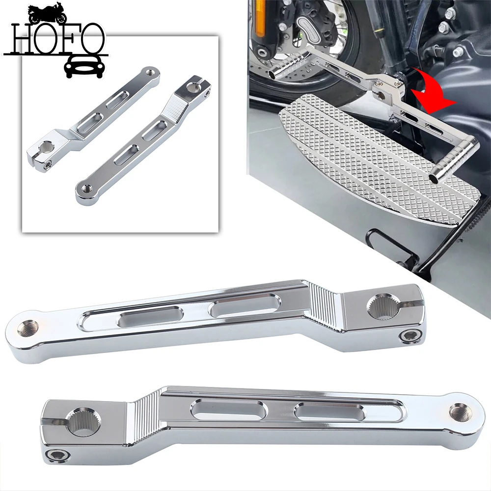 2 шт. рычаг переднего и заднего переключения передач мотоцикла хромированный