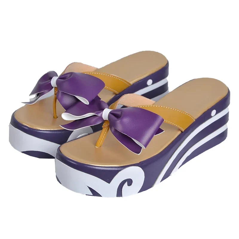 Genshin Impact Sangonomiya Kokomi Обувь для косплея Аниме Китайский стиль Хэллоуин мужчин Игра