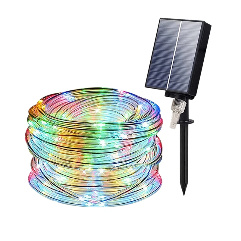 

Solar Copper Wire LED String Lights Christmas Tree Rattan Lights Garden Garden Holiday Decoration RGB