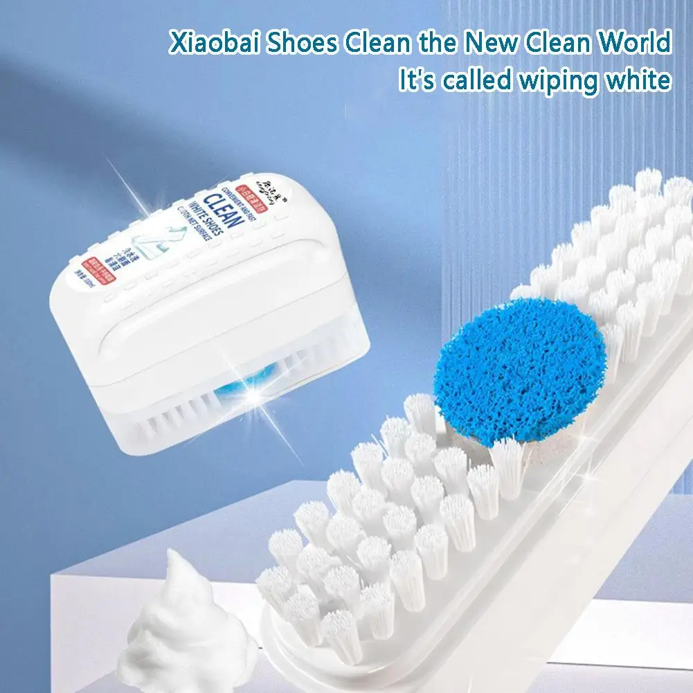 

100ml Cleaning Agent White Shoes Washing Decontamination Shoes Detergent Cleaning Foam Shoe Cleaner Cleaner Agent X3V9