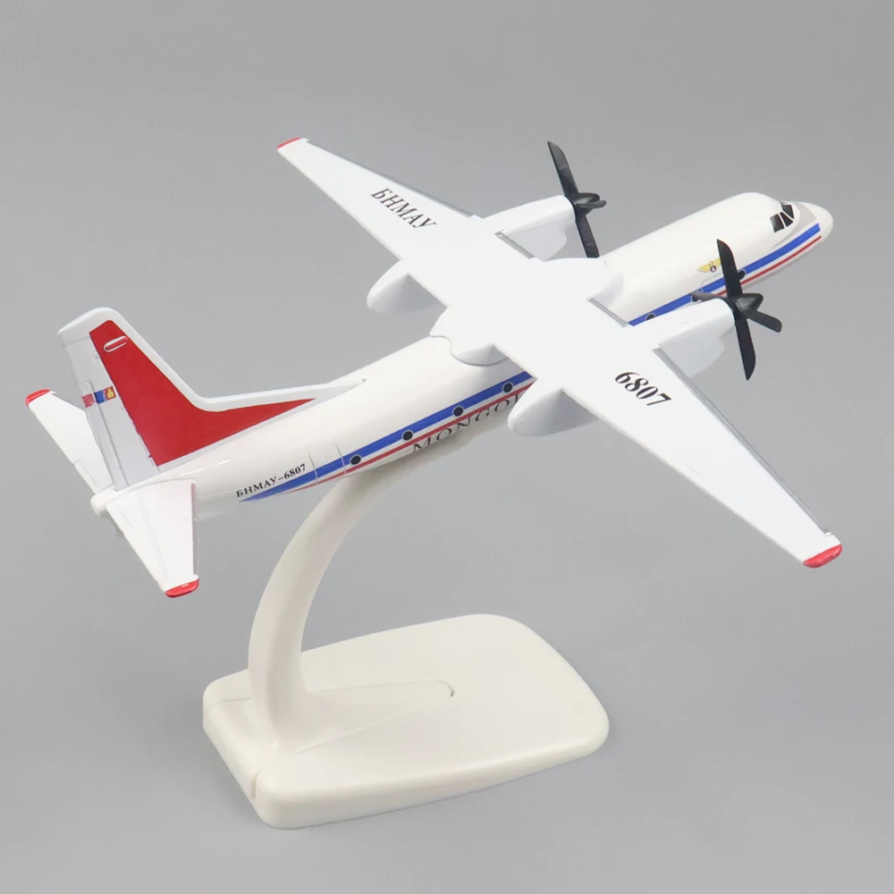 

20cm 1/400 Metal Plane Model Mongolia Xinzhou 60 Aviation Airbus Simulation Alloy Material Die-casting Children's Toy Ornament
