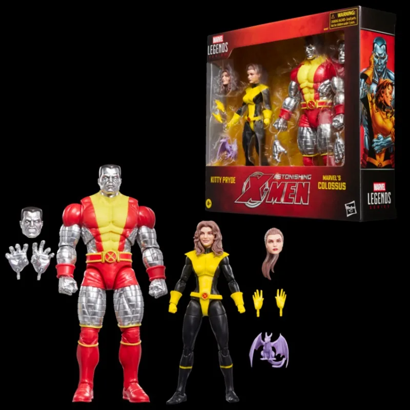 В наличии: Набор Hasbro Marvel Legends X-Men: Фантом Кэт и Колоссус, подвижная модель робота-куклы, коллекционная игрушка, подарок. (art.: 3920dab04d2da) - 3920dab04d2da