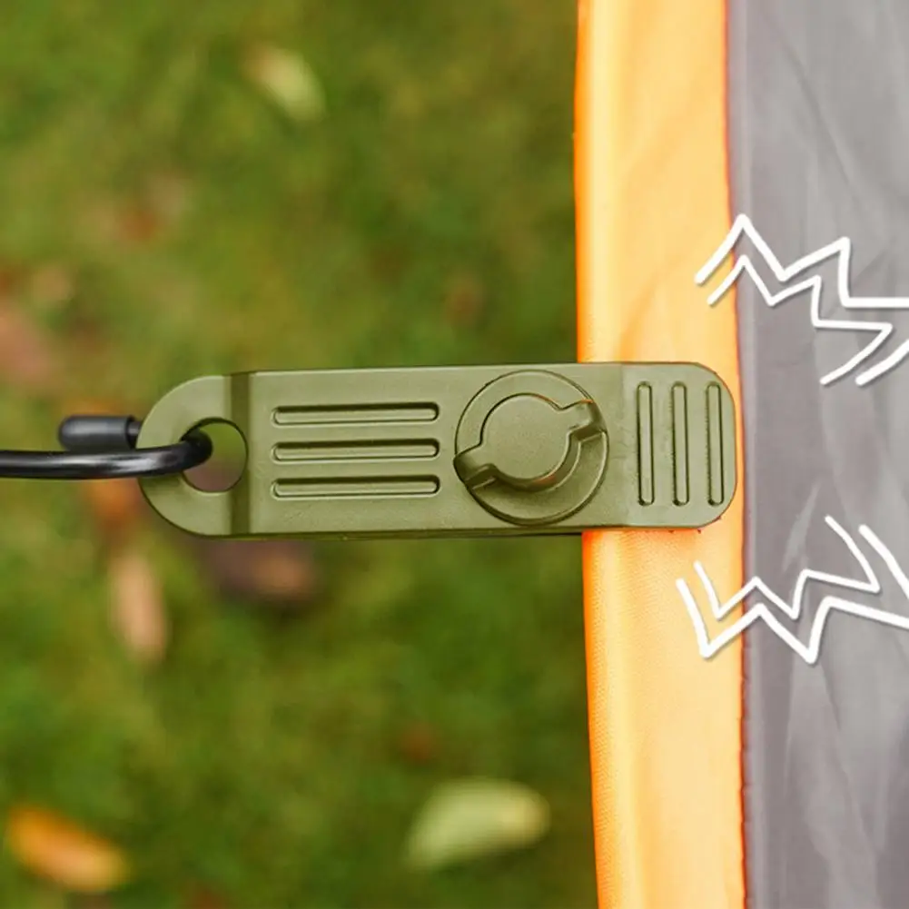 

High-strength Tent Clip Portable Heavy-duty Tarp Clip Lock Grip Clamp with Unique Teeth Design Compact Size for Awning Tent More