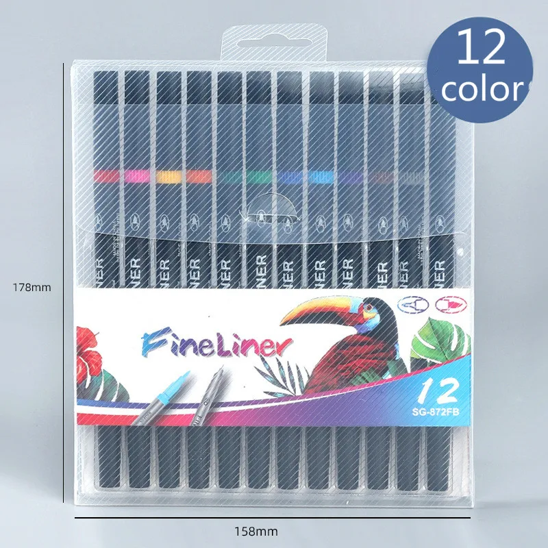 

Markers 12/24 Color Sketch Art Marker Pen Double Painting Watercolor Pens For Artist Manga Markers Art Supplies School