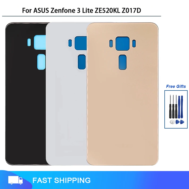 Оригинальный Корпус для ASUS батарея задняя крышка задняя дверь для Asus Zenfone 3 Lite ZE520KL Z017D Z017DA Z017DB корпус крышка Замена